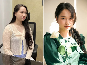 Phát tướng như mẹ bầu và đi lại khó khăn, người đẹp Trúc Anh Mắt biếc giờ ra sao?