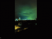 Clip Eva - Clip: Cực quang tuyệt đẹp xuất hiện ở Ontario, Canada