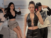 Thời trang - Hết ngoan hiền, "cô giáo Midu" ngày càng bốc lửa, mặc áo xẻ ngực sâu không thua "tình địch một thời"