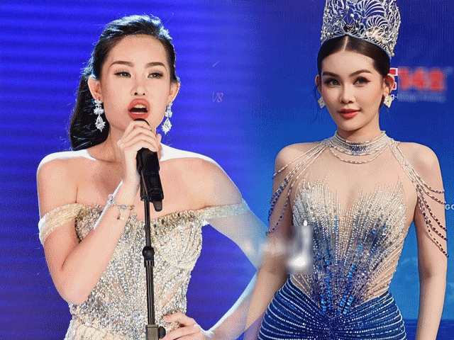 Làm đẹp - Từng suýt bị tước danh hiệu, Lê Âu Ngân Anh đội lại vương miện sau 6 năm, nhan sắc khác hẳn, vẫn hiếm khi cười