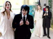 Giải trí - "Lặn mất tăm" sau vụ bị bố nuôi bạo hành, Maddox bất ngờ cùng Angelina dự Quốc yến, vẻ ngoài không thể sốc hơn