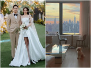 Nhà đẹp - Bên trong căn hộ triệu đô, view bao trọn thành phố New York cô của dâu An Giang 100 tỷ