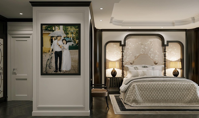 Căn hộ có 3 phòng ngủ, được thiết kế theo sở thích, tính cách của từng thành viên.  
 
