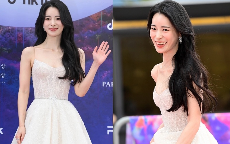 Sự kiện lễ trao giải thưởng Baeksang 2023 vừa chính thức diễn ra tại Paradise City, Incheon, Hàn Quốc. "Ác nữ" Lim Ji Yeon gây sốt khi xuất hiện tại thảm đỏ lần này. 
