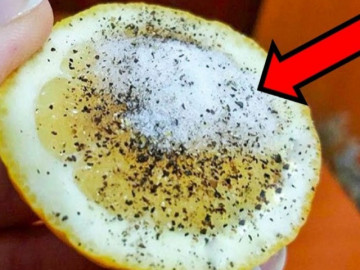 8 lý do bạn nên cho một ít muối và hạt tiêu vào một quả chanh, đó là phương thuốc kỳ diệu tại nhà