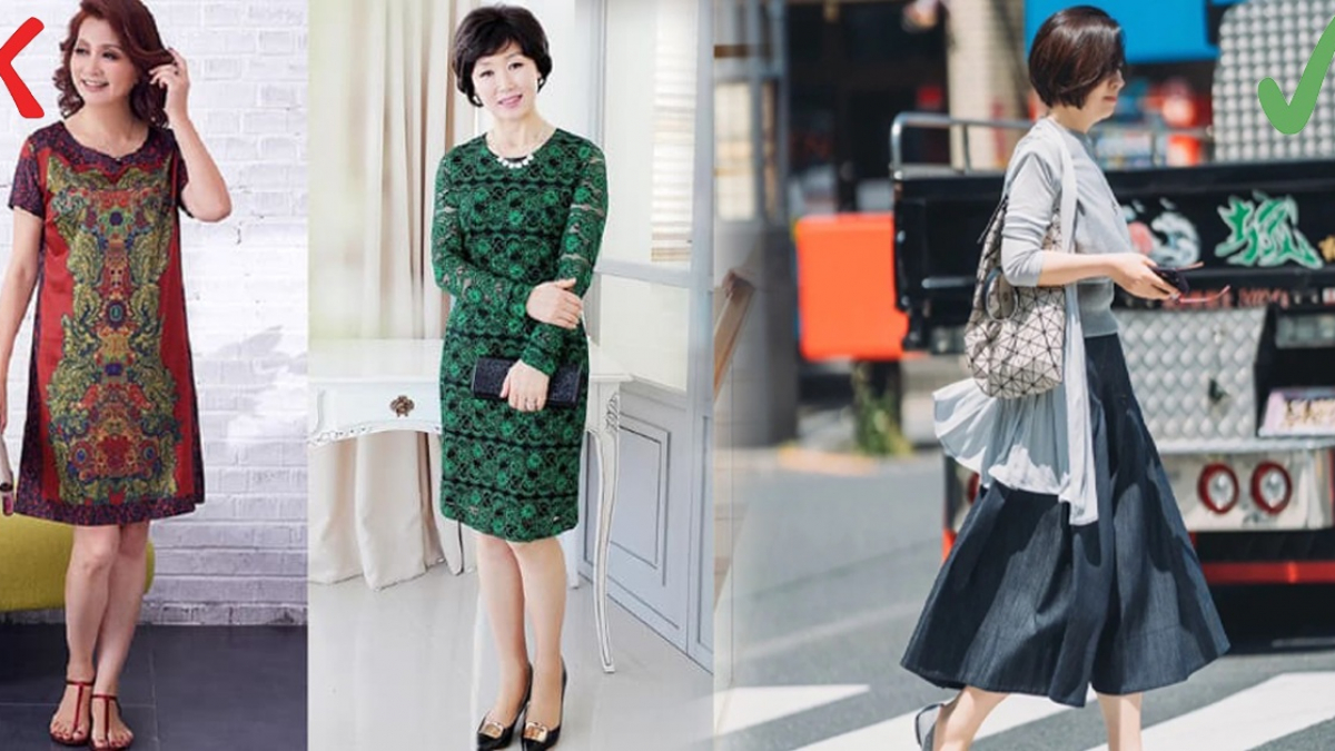 Đầm trung niên cho mẹ, váy dài trung tuổi sang trọng dự tiệc u40 u50  bigsize | Shopee Việt Nam