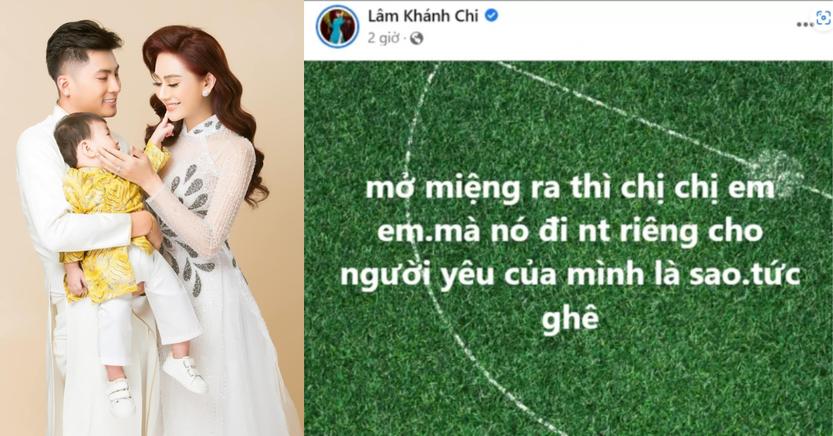 Người đẹp úp mở chuyện chồng có tình mới.