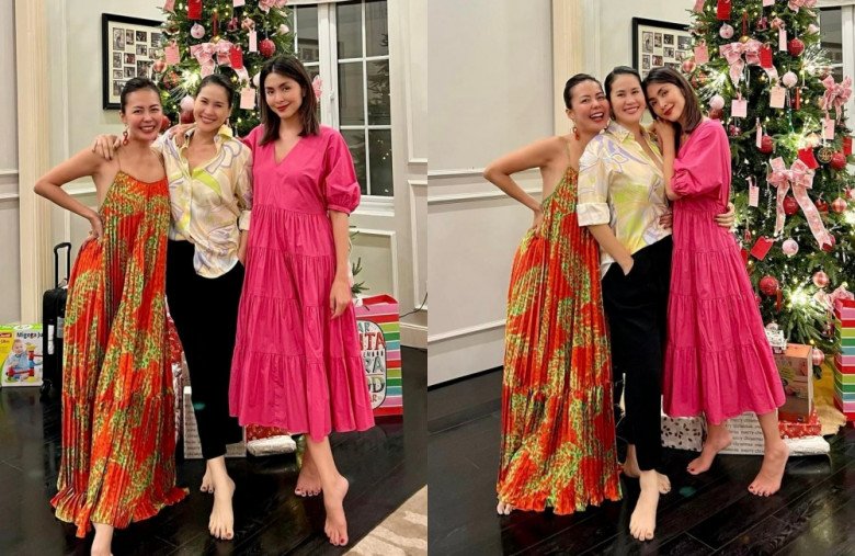 Nhan sắc của Tăng Thanh Hà cùng những người bạn nổi tiếng đều ngày càng mặn mà hơn.