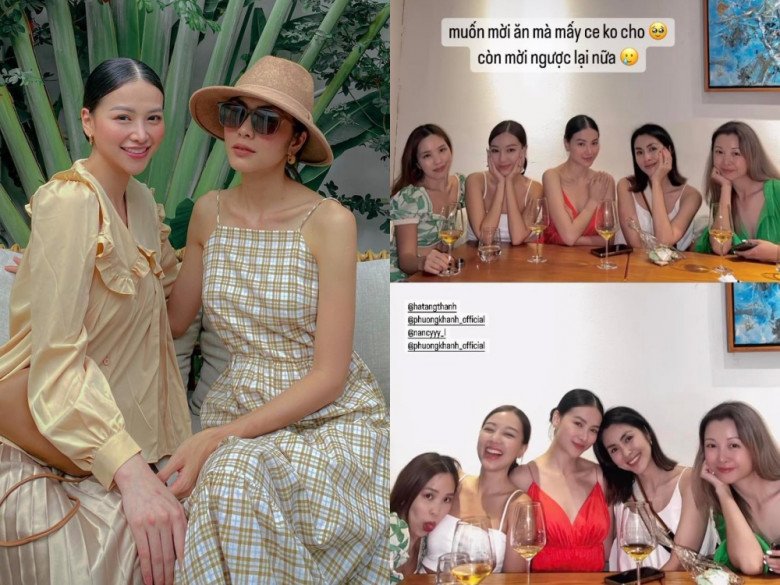 Hoa hậu Phương Khánh thường được Tăng Thanh Hà mời tham dự những buổi tiệc riêng vì cả 2 chơi chung với nhau nhiều năm. Nàng Hậu từng chia sẻ đã học được không ít bí kíp nấu ăn ngon từ ngọc nữ.