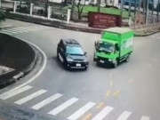 Clip Eva - Clip: Xe tải vỡ đầu vì tông ô tô con, "cư dân mạng" tranh luận đúng sai