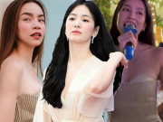 Thời trang - Song Hye Kyo "thắp sáng" thảm đỏ với váy "giả lộ" nhưng liệu có quyến rũ bằng dàn mỹ nhân Việt?