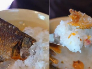 “Độc lạ miền Tây”: Cơm chan nước đá ăn cùng với khô cá, bạn đã thử chưa?