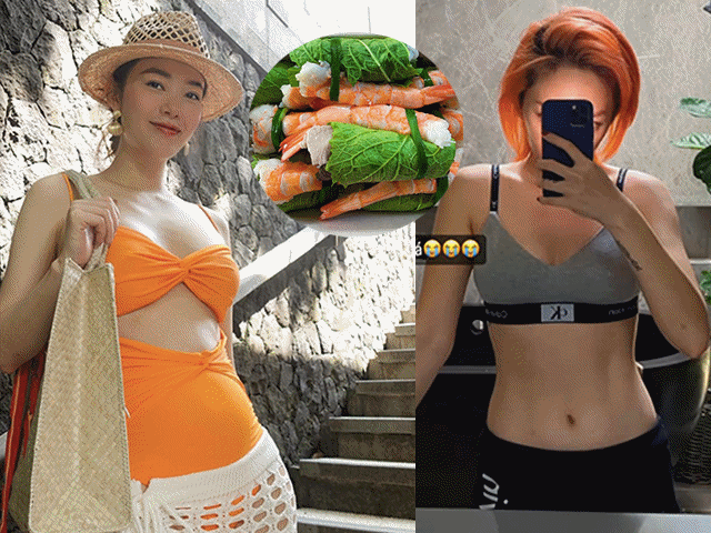 Làm đẹp - Hết lễ, hội vòng eo 5X của showbiz Việt đã vội "bóp mồm bóp miệng", thực đơn giảm cân rất ngon