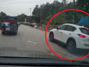 Clip Eva - Clip: Mắc sai lầm khi luồn lách, vượt xe tải, lái ô tô lĩnh hậu họa