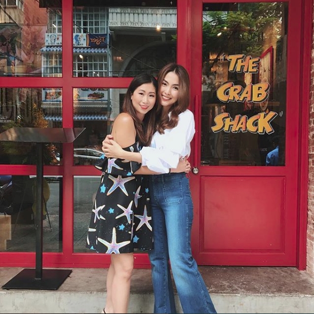 Tăng Thanh Hà và em chồng Stephanie Nguyễn có mối quan hệ thân thiết.