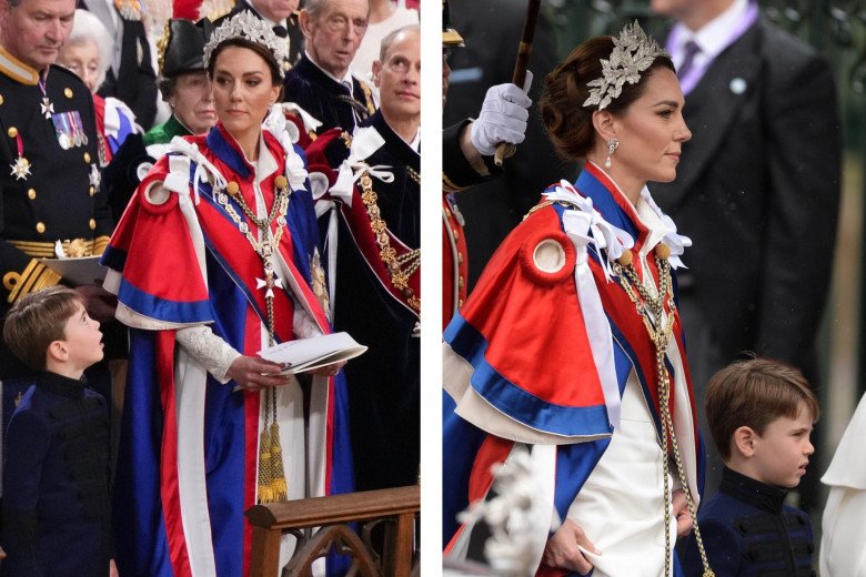 Vua Charles III đăng quang, Vương phi Kate mặc “phá vỡ” quy tắc, công chúa 8 tuổi nổi bần bật - 8