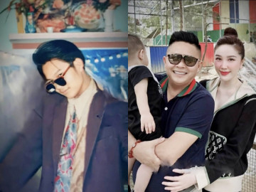 Diện mạo thời trẻ của chồng Bảo Thy như tài tử Hồng Kông, còn được vợ khen: Là người chồng, người cha tốt