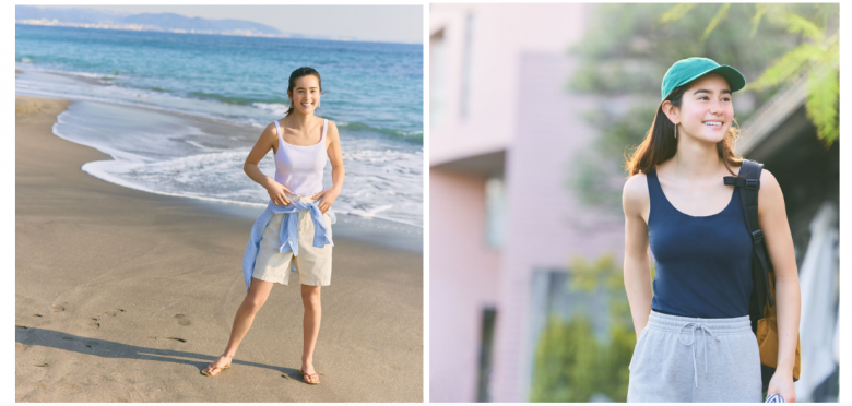 Áo Bratop AIRism dễ dàng biến hóa với những phong cách outfit khác nhau