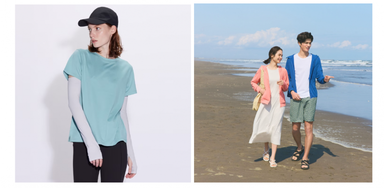 Áo khoác và găng tay là combo hoàn hảo cho mùa hè tích hợp hai công nghệ độc quyền của UNIQLO