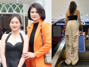 Thời trang - Con gái Hoa khôi bóng chuyền Kim Huệ, 15 tuổi mặc quần rách tươm bị nói bóng gió, mẹ liền lên tiếng