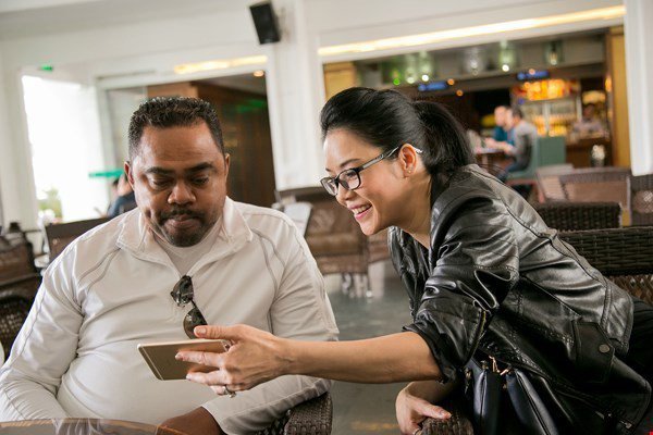 Nhiều năm qua, Dũng Taylor được biết tới là hậu phương vững chắc cho bạn gái.