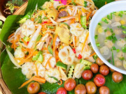 Bếp Eva - Gỏi gà măng cụt đang hot rần rần có cách làm cực dễ, giòn ngọt thanh mát rất hợp mùa hè!