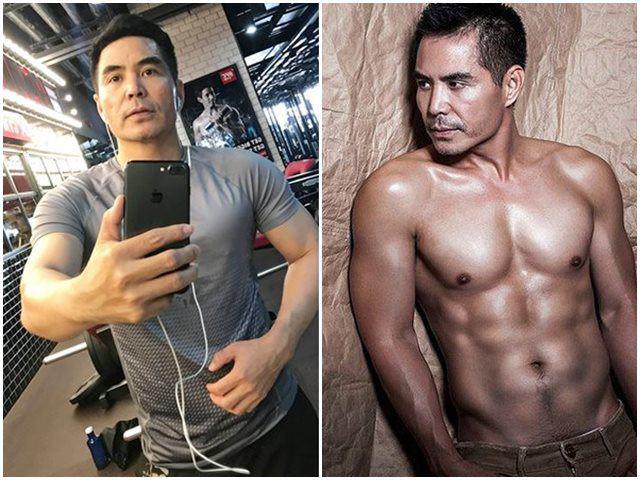 Diễn viên Trung Dũng phong độ, điển trai ở tuổi 50.