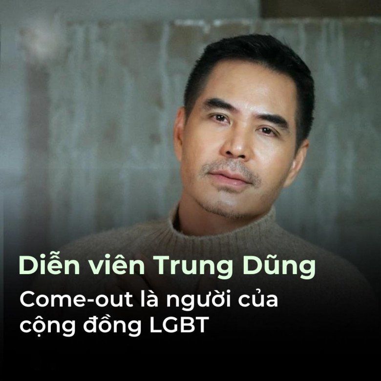 Vừa qua, mạng xã hội xôn xao thông tin cho rằng Trung Dũng thừa nhận mình là người đồng tính.