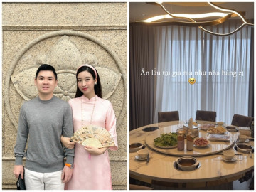 Sao Việt 24h: Đỗ Mỹ Linh khoe không gian phòng ăn như nhà hàng tại nhà chồng tỷ phú làm dân mạng xuýt xoa
