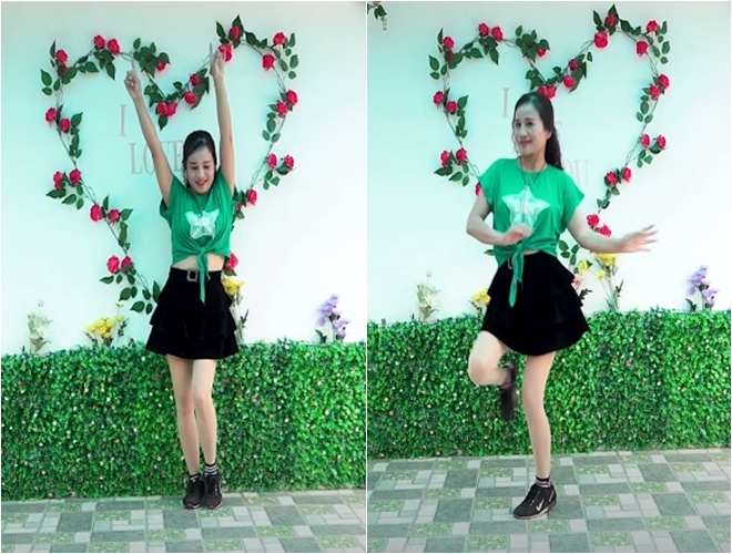 Ngoại hình của cô được khen lão hóa ngược.