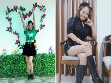 Bà ngoại U50 Lê Thị Dần bỗng mặc đồ ngắn nhảy nhót trẻ như gái teen, đang sống trong cơ ngơi bề thế ở vùng núi