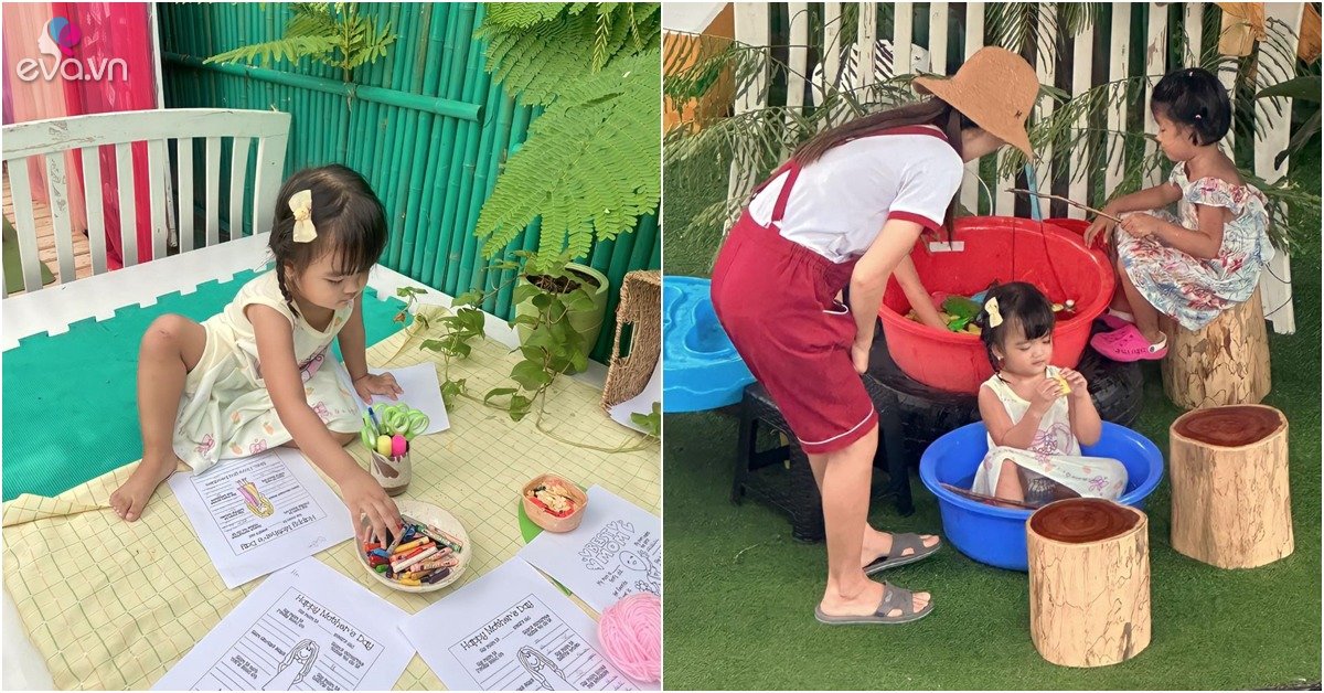 View - Con gái Mạc Văn Khoa ngày đầu đi mẫu giáo cực ngoan, từng sinh non 1,9kg nhưng giờ là học sinh cao nhất lớp