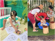 Yêu con - Con gái Mạc Văn Khoa ngày đầu đi mẫu giáo cực ngoan, từng sinh non 1,9kg nhưng giờ là học sinh cao nhất lớp