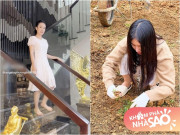 Nhà đẹp - Angela Phương Trinh hưởng xa hoa trong biệt thự 15 tỷ, em gái ruột quanh quẩn với thú vui giản dị