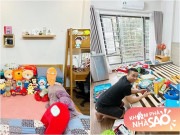 Nhà đẹp - Mẹ có bầu, cặp sinh đôi nhà MC Hoàng Linh được chuyển phòng mới ngộ nghĩnh, bố dượng có hành động cực chu đáo