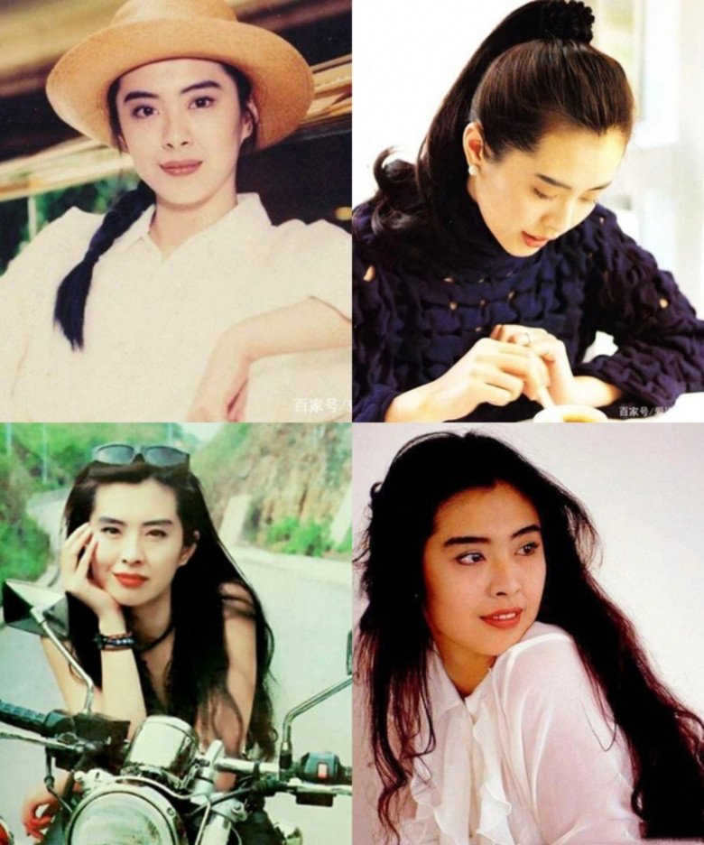 Nhan sắc trẻ trung xinh đẹp của Vương Tổ Hiền thời còn ở đỉnh cao nhan sắc.