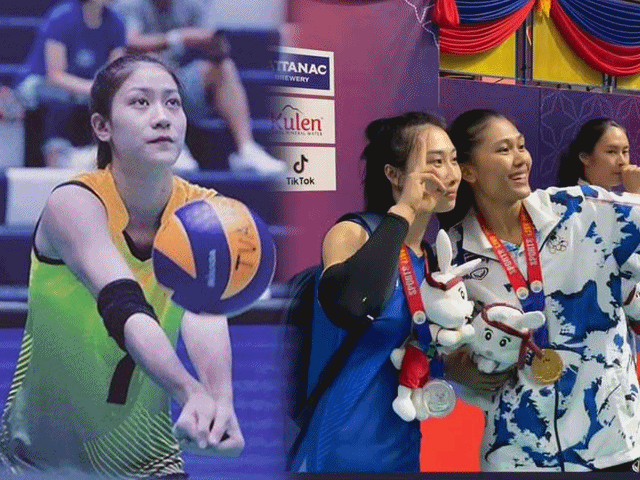 Làm đẹp - Hot girl bóng chuyền Việt được hàng chục ống kính vây quanh, nhan sắc cỡ nào mà đối thủ Thái xin chụp ảnh?