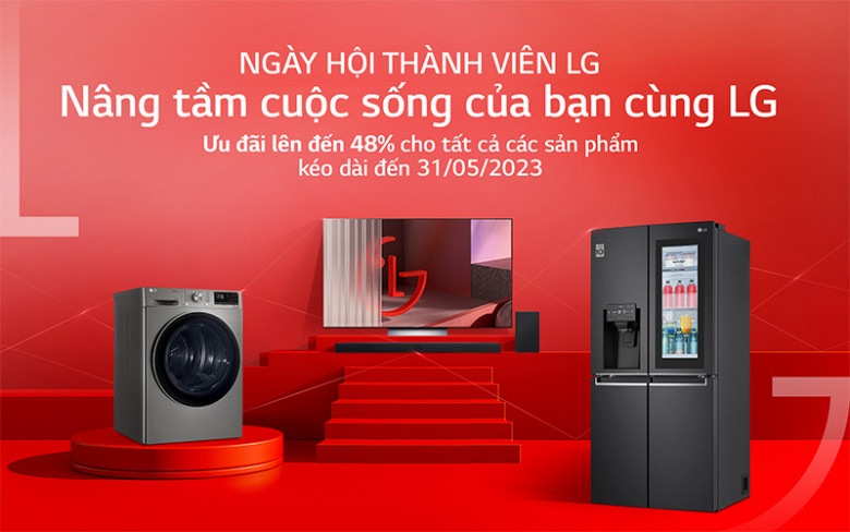 LG tung cơn lốc ưu đãi thành viên lên đến 48% tưới mát mùa hè nóng kỷ lục - 1