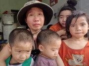 Tin tức - Mẹ khờ một mình nuôi 5 con thơ, một cháu ngoại: Bữa cơm chan nước mắm khiến bao người xót xa
