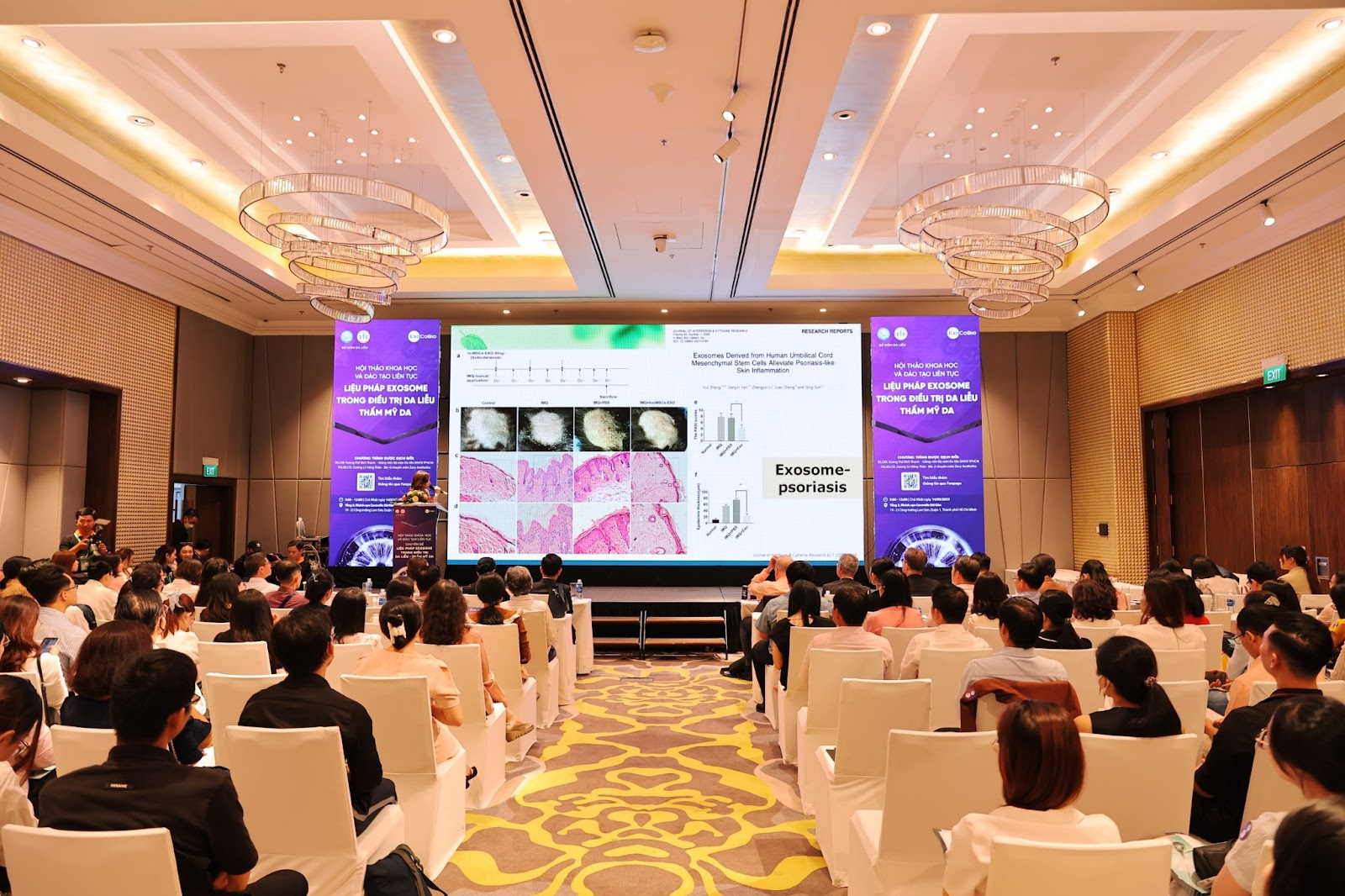 Buổi hội thảo có sự tham gia của 4 chuyên gia, bác sĩ đầu ngành dưới sự chủ trì của PGS.TS.BS. Văn Thế Trung và PGS.TS.BS Lê Thái Vân Thanh