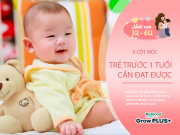 Nuôi con IQ EQ - Trẻ sơ sinh có 6 mốc phát triển trước 1 tuổi, đạt 4/6 tương lai con khoẻ mạnh, thông minh
