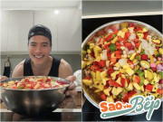 Bếp Eva - Chàng trai từng được coi là "người tình tin đồn kém 17 tuổi của Đại Nghĩa" làm trà hoa quả ai nhìn cũng đã mắt