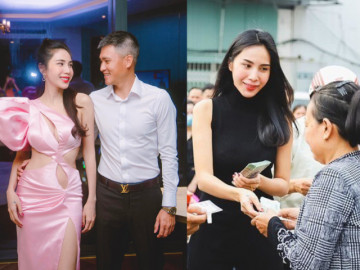 Thuỷ Tiên phân trần chuyện tiền cứu trợ 3 triệu có 5 tờ 500.000, Công Vinh tuyên bố giàu nhất khi không thuộc về ai