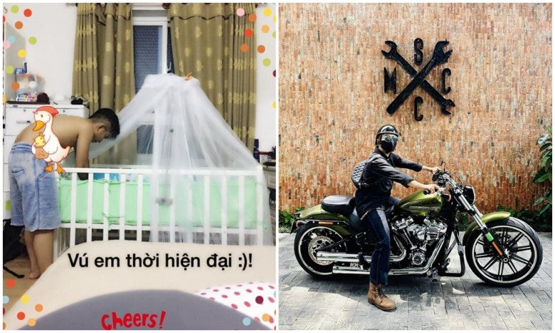 Sao Việt 24h: Con gái thứ 10 của Đỗ Mạnh Cường mắt tròn xoe xinh như búp bê, được bố nâng niu tựa công chúa - 12