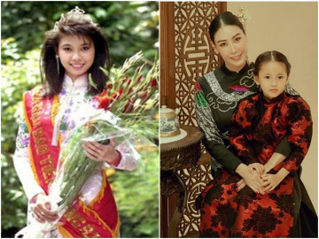 Hà Kiều Anh từ cô bé sống chật vật sau khi bố mẹ ly hôn đến Hoa hậu Việt Nam, lấy chồng đại gia, làm mẹ 3 con