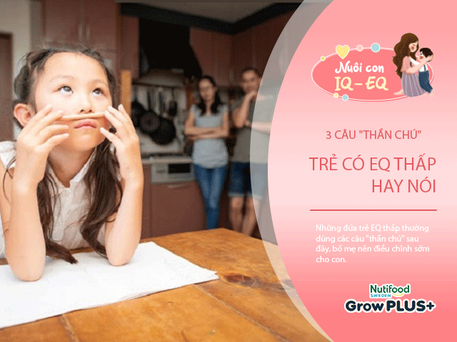 Nuôi con IQ EQ - Trẻ EQ thấp thích lấy 3 câu làm "thần chú", nhiều bố mẹ không hề chú ý đến
