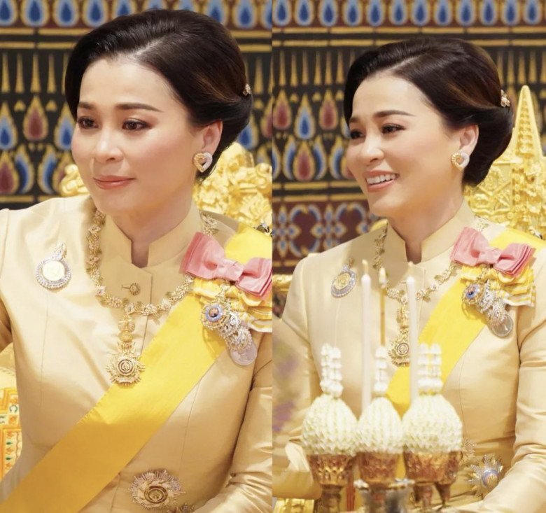 Chồng có cả hội vợ bé nhưng Hoàng hậu Thái Lan U50 vẫn nổi nhất, mặt hoa da phấn, dáng amp;#34;thắt đáy lưng ongamp;#34; - 10