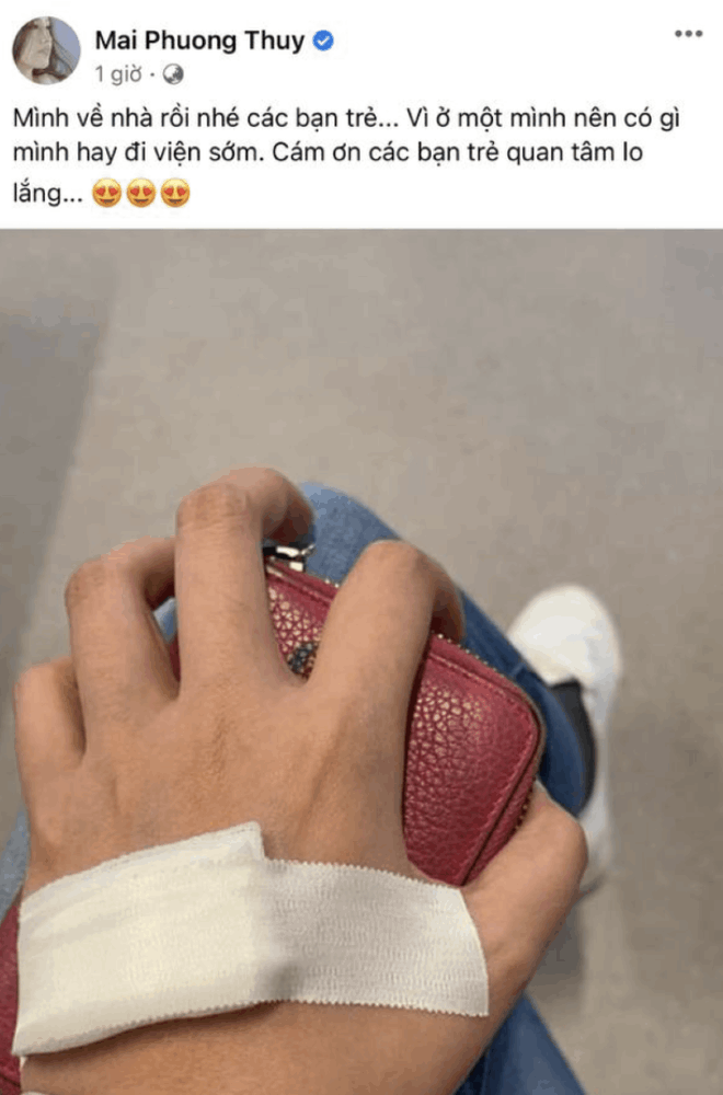 Năm 2021, Mai Phương Thúy đi viện nhiều lần, cho thấy sức khỏe giảm sút.