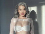 Làm đẹp - 3 bông hồng Việt lai có cặp tuyết lê đẫy đà, cô thứ 2 vòng một vượt ngưỡng 90cm