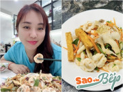 Bếp Eva - Vợ NSND Tự Long, "MC giàu nhất Việt Nam" bắt trend làm món gỏi đang hot nhất nhì mạng xã hội
